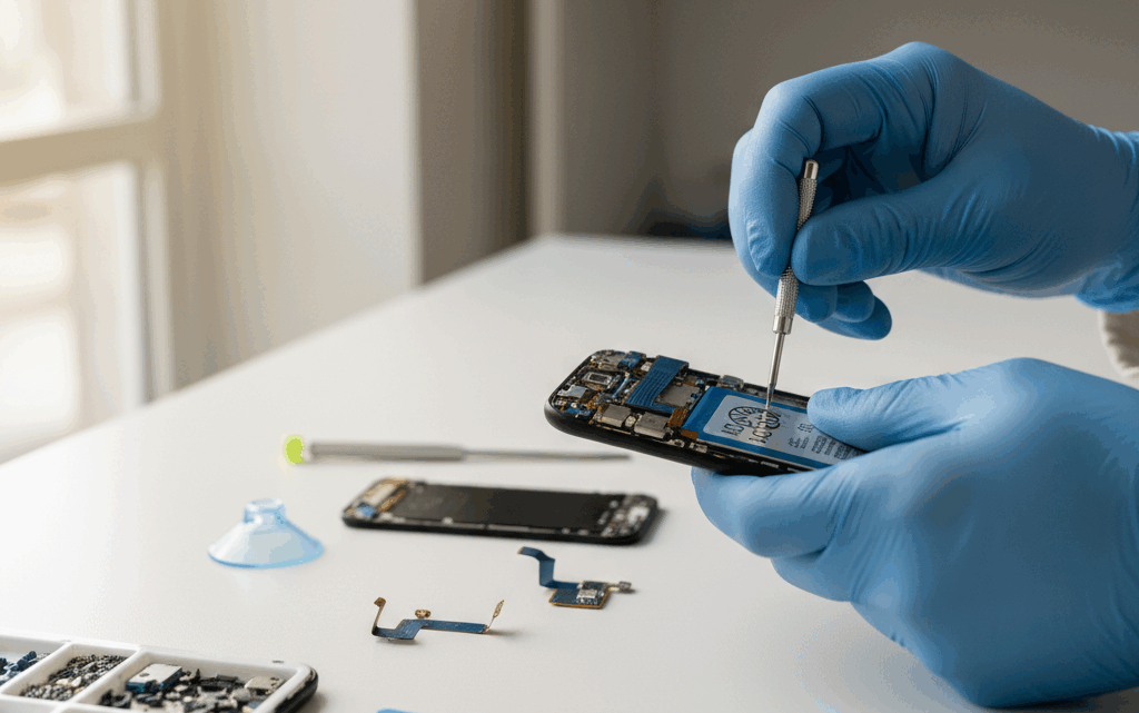 Een gids voor smartphones in stadscentrum